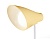 Светодиодная настольная лампа AMBRELLA DE564 YL/WH желтый/белый LED 3000-6000K 5W с аккум.батар.USB