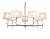 Светильник подвесной LH71332/7 CGD золото E14/7 max 40W D*860*850