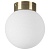 812011 Люстра GLOBO 1х40W E14 antique bronze/white