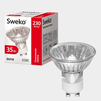 Галогенная лампа Sweko SHL-JCDRC-50-230-GU10