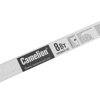 Лампа люминесцентная CAMELION FT5 8W/33 (10/500)