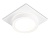 Светильник встраиваемый AMBRELLA TN52421 WH/FR белый/белый матовый GX53 max 12W 105*105*45