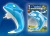 Светильник-ночник UNIEL DTL-301-Дельфин/Blue/4LED/0,5W