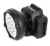 Фонарь ULTRAFLASH LED5363 налобный аккум., черный 9LED 2режима, пластик (1/100)