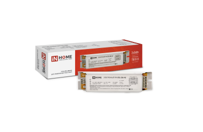 ЭПРА для люминесцентных ламп IN HOME ETL-236-А2 2х36Вт Т8/G13 