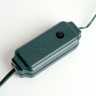 Гирлянда линейная Нить 220V, 50 LED 5м, 5000К, IP 20,  зеленый шнур шнур 3м, CL580