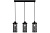Светильник подвесной в стиле лофт Ambrella TR8164/3 BK черный E27*3 max 40W 580*102*1060