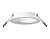Корпус светильника встраиваемый D60mm C6512 SWH белый песок D80*H25mm MR16 GU5.3