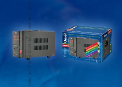 Стабилизатор UNIEL RS-1/10000 релейный однофазный. 10.0 кВА.