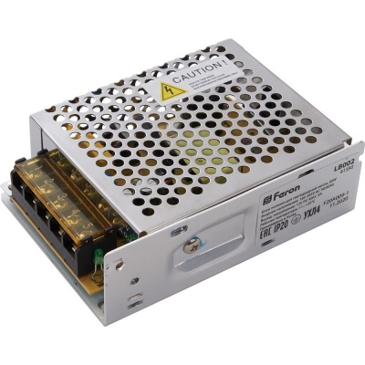 Трансформатор электронный FERON LB002 для светодиодной ленты 60W 12V (драйвер)