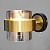Бра DWS2105/1AW BK+GAB черный/бронза 1х40 E14 h130, SHGN22