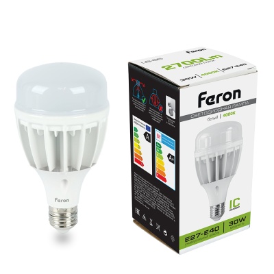 Лампа светодиодная FERON LB-65 30W 230V E27-E40 4000K