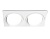 Светильник встраиваемый поворотный точечный GX53 TN51919/2 WH белый GX53 max 12W 220*115*23