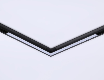 Светильник светодиодный угловой для шинопровода Magnetic GL3982 BK черный 24W 4200K 48V 300*300*45