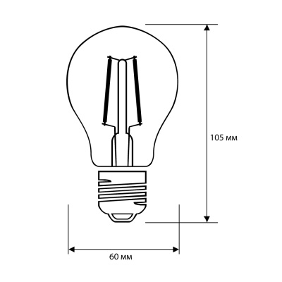 Лампа CAMELION LED20-A60-FL/845/E27 220V 20W