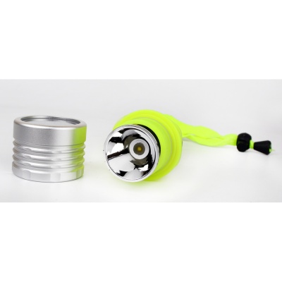 Фонарь CAMELION LED 51534 желтый, LED 3W SEOUL  глуб 30м, 4xLR6, дайв, пласт+алюм., блистер 