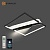 Люстра светодиодная ESTARES DAWN 90W 12DL SL-APP-510x450x120-BLACK/WHITE-220-IP20 Управляемая