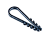 Дюбель-хомут PCD-R 05-10-45-100BL PA6.6