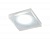 Светильник встраиваемый AMBRELLA TN136 WH/FR белый/матовый GU5.3 80*80*32 