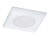 Светильник встраиваемый AMBRELLA TN138 WH/FR белый/матовый GU5.3 90*90*25 акрил 