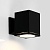 Фасадный светильник GWL-GX53-M-IP65 Квадратный Черный
