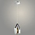 Подвес 210822/1P CH хром 1х60W E27 d160 h620