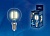 Лампа светодиодная UNIEL LED-G45-6W/WW/E14/CL PLS02WH "шар", прозрачная. Серия Sky