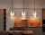 Светильник подвесной со сменной лампой Ambrella TR3652/3 GD/SM золото/дымчатый E27/3 max 40W