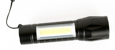 Фонарь ULTRAFLASH E1337 аккум. 3,7В, черный, XPE + COB LED, 3 Вт, 3 реж., Micro - USB, бокс