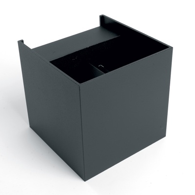 Светильник FERON DH012  2*3W, 450Lm, 3000K, , черный IP54 (20)