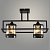Люстра N5274/2 BK черный 2x60W E27 d445 h275, QH23