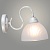 Бра NH6005/1W WG белый патина 1х60W E27 h190, QH24