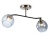 Светильник подвесной Ambrella TR303008/2 SB/BK/SM бронза/черный/дымчатый E27/2 max 40W 560*140*240
