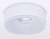 Светильник встраиваемый AMBRELLA TN3331 SWH/FR белый песок/белый матовый GU5.3 D96*50 с акрилом