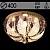 Люстра 55785/400 CR хром 4х40W E14 LED-RBP ПДУ d400 h210, SDA22