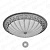 Светильник ESTARES  on/off  CASABLANCA  CHROME 72W R-515-WHITE-220-IP20