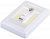 Светильник настенный FERON FN1208 1LED 3W с переключателем 200Lm, 115*75*35мм, белый