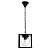 Светильник FERON PL715 60W 230V E27 черный 