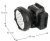 Фонарь ULTRAFLASH LED5363 налобный аккум., черный 9LED 2режима, пластик (1/100)