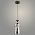 Подвес N5178/1HQ BK черный 1х40W Е27 d120 h800, QH22