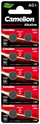 Батарейка CAMELION G1 BL-10 Mercury Free (AG1-BP10(0%Hg), 364A/LR621/164 для часов ()
