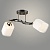 Люстра N6204/2 COFFEE+FGD кофе/золото 2x40W E27 d520 h230, QH23