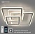 Люстра светодиодная ESTARES SONNE 90W 4S-APP-520x520x110-WHITE/WHITE-220-IP20 управляемая