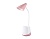 Светодиодная настольная лампа AMBRELLA DE565 PI/WH розовый/белый LED 3000-6000K 5W аккум.бат.USB