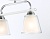 Люстра подвесная Ambrella TR303229/2 WH/CH/CL/FR белый/хром/прозрачный/белый матовый E27*2 max 60W 