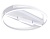 Светильник Ambrella FL51459/1+1 WH белый 72W 3000K-6400K+4200K D600*110 (ПДУ РАДИО 2.4G)