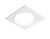 Светильник встраиваемый AMBRELLA TN51803 WH белый GX53 max 15W 110*110*23