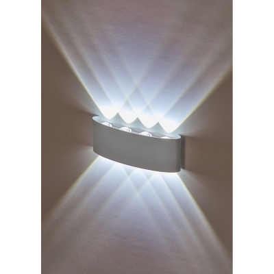 ИМИДЖ IL.0014.0001-8 WH Светильник настенный LED 8x1W 4200K Белый 220V IP54 