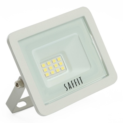 Прожектор SAFFIT SFL90-10 белый 10W 2835SMD, 6400K, IP65, AC220V/50Hz