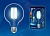 Лампа светодиодная UNIEL LED-G95-15W/4000K/E27/CL PLS02WH картон  прозрачная. Серия Sky